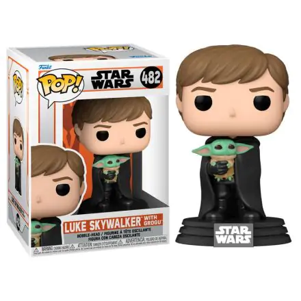 Star Wars The Mandalorian POP! TV Vinil Figura Luke with Child 9 cm termékfotója