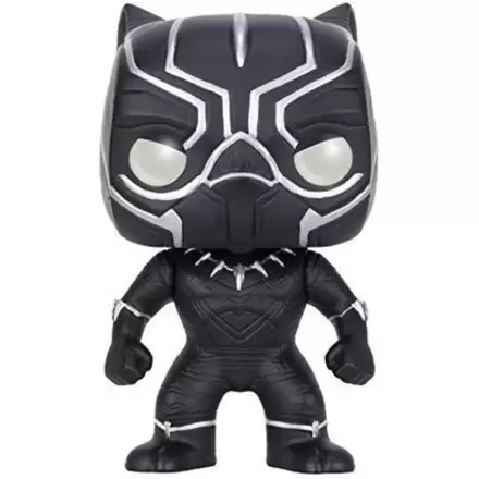 Captain America Civil War POP! Vinyl figurica z nihajočo glavo Black Panther 10 cm fotografija izdelka