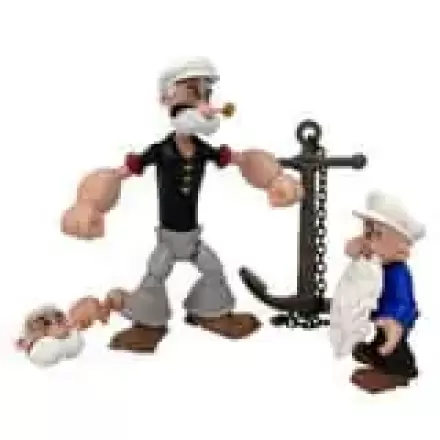 Akcijska figura Popeye Wave 02 Poopdeck Pappy termékfotója