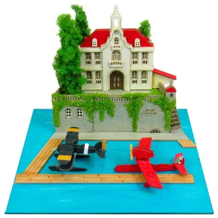 Porco Rosso Adriano & Flying Boat Fighter Papirnati Okvir fotografija izdelka