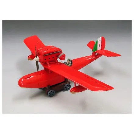 Porco Rosso Savoia S.21 model kompleta morskega letala + Porco Rosso figura fotografija izdelka