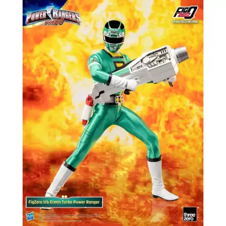 Power Rangers Turbo FigZero akcijska figura 1/6 Green Turbo Power Ranger 30 cm termékfotója