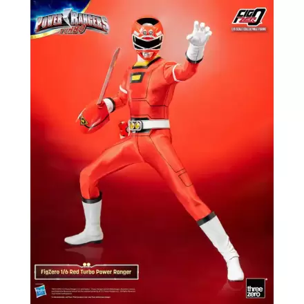 Power Rangers Turbo FigZero akcijska figura 1/6 Red Turbo Power Ranger 30 cm termékfotója