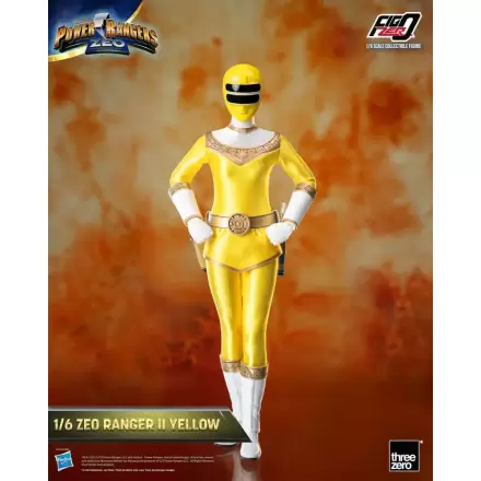 Power Rangers Zeo FigZero akcijska figura 1/6 Ranger II Yellow 30 cm termékfotója