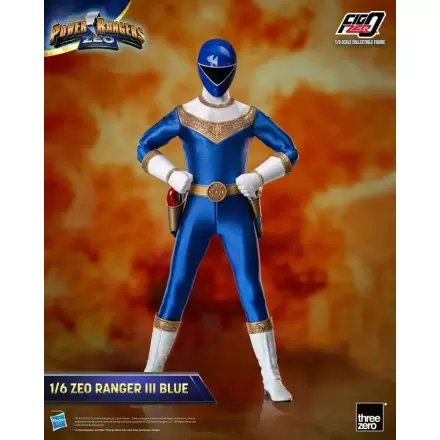 Power Rangers Zeo FigZero akcijska figura 1/6 Ranger III Blue 30 cm termékfotója