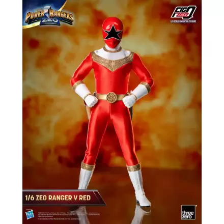 Power Rangers Zeo FigZero akcijska figura 1/6 Ranger V Red 30 cm termékfotója