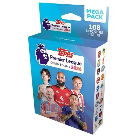 Premier League 2025/26 zbirka nalepk Mega Pack fotografija izdelka