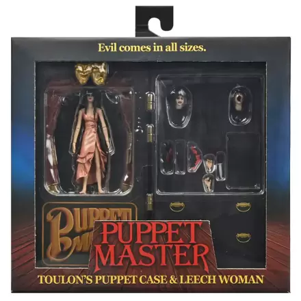 Puppet Master Toulons Puppet Case & Leech Woman figura 10 cm termékfotója