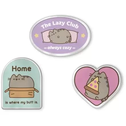 Pusheen komplet 3 našitkov termékfotója