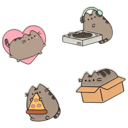 Pusheen set 4 priponk fotografija izdelka