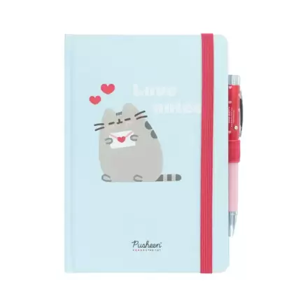 Pusheen Purrfect Love A5 premium zvezek + projektorski kemični svinčnik termékfotója