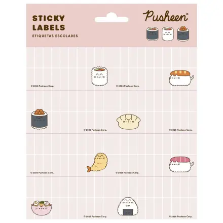 Pusheen Sushi Roll samolepilne nalepke fotografija izdelka