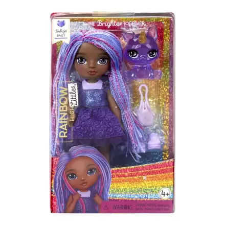 Rainbow High majhna modna Indigo vijolična punčka fotografija izdelka