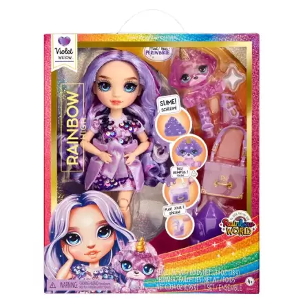 Rainbow High Rainbow World Violet lutka 25 cm termékfotója