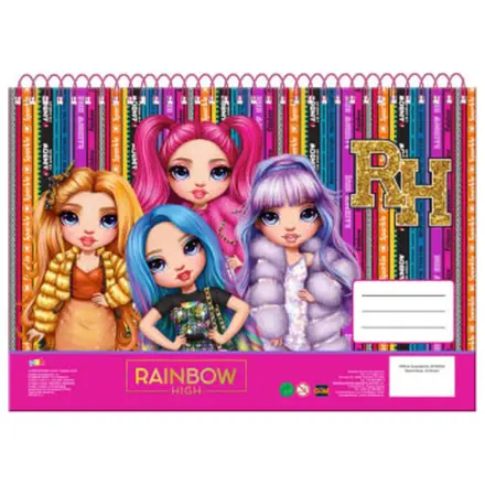 Rainbow High A/4 spiralni skicirni blok, 30 listov fotografija izdelka
