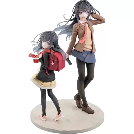 Rascal Does Not Dream of a Knapsack Kid PVC Kip Mai Sakurajima High School Graduation Ver. & Knapsack Kid 19 cm termékfotója