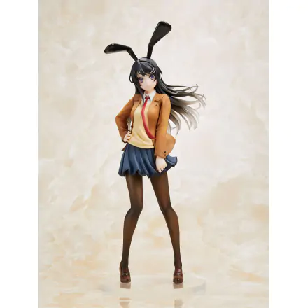 Rascal Does Not Dream of Bunny Girl Senpai Mai Sakurajima Šolska Uniforma Zajčica Verzija 20 cm fotografija izdelka