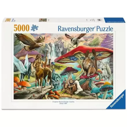 Ravensburger sestavljanka Mushrooms & Myths (5000 kosov) fotografija izdelka