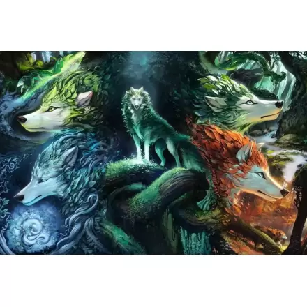 Ravensburger Jigsaw Puzzle Whispers of the Forest (7000 kosov) fotografija izdelka
