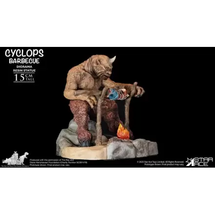 Ray Harryhausen Diorama 1/8 Cyclops Prizor žara 17 cm fotografija izdelka