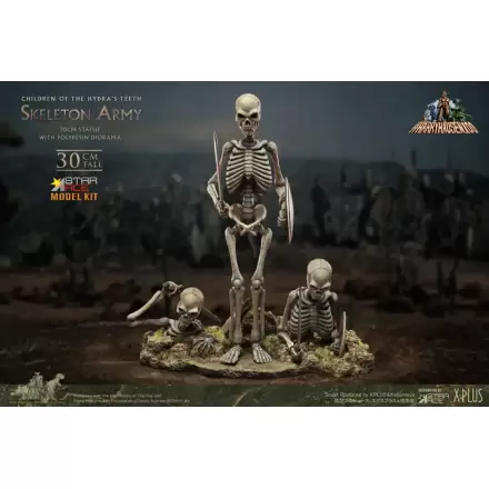 Ray Harryhausen's Komplet iz umetne smole Otroci Hidrinih zob Okostena Vojska 30 cm fotografija izdelka
