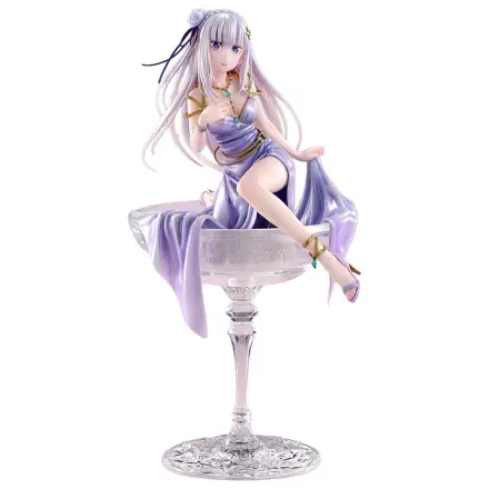 Re:Zero Prisma Wing Kip 1/7 Emilia Glass Edition 29 cm fotografija izdelka