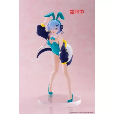 Re:Zero Starting Life in Another World Coreful PVC Kip Rem (Jacket Bunny Ver.) Renewal 18 cm termékfotója