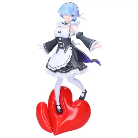 Re:Zero Starting Life in Another World Espresto Poppin Heart Rem figura 28 cm fotografija izdelka