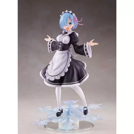 Re:Zero Starting Life in Another World Rem Winter Maid figura 27 cm termékfotója