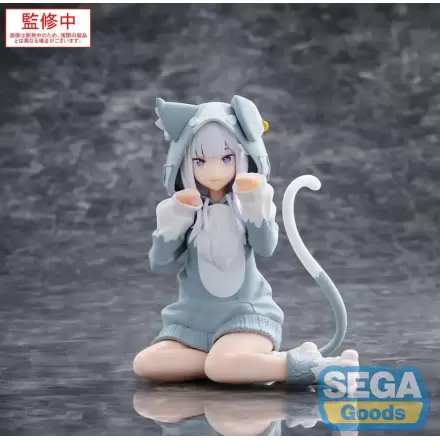 Re:Zero Starting Life in Another World Yumemirize PVC kip Emilia Mofumofu Pack 11 cm fotografija izdelka