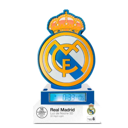 Real Madrid 3D Budilka svetilka fotografija izdelka