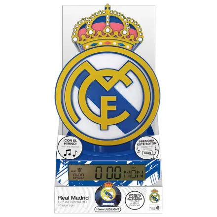 Real Madrid 3D svetilka z alarmom fotografija izdelka
