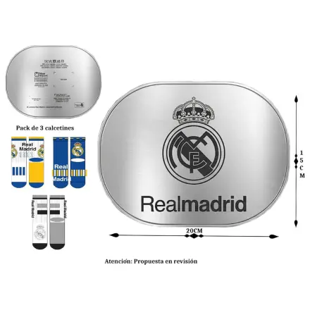 Real Madrid komplet 3 parov nogavic fotografija izdelka