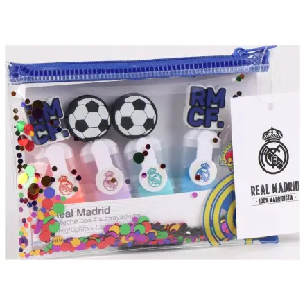 Real Madrid Ball Mini Set 4 označevalnikov fotografija izdelka