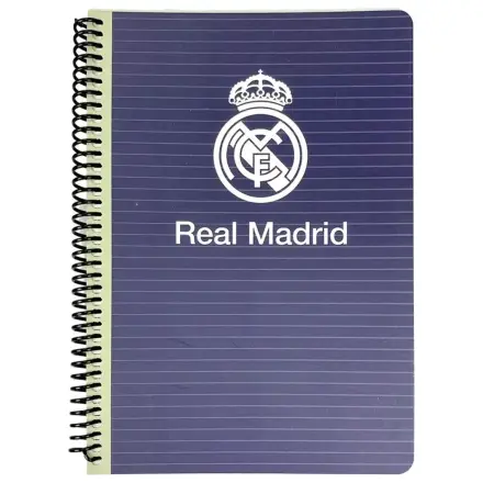 Real Madrid Blue B/5 črtan spiralni zvezek 70 listov fotografija izdelka