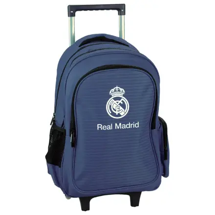 Real Madrid Blue šolska torba na kolesih, torba 46 cm fotografija izdelka