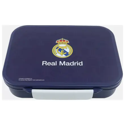 Real Madrid Modra Malica z več predelki, škatla za sendviče fotografija izdelka