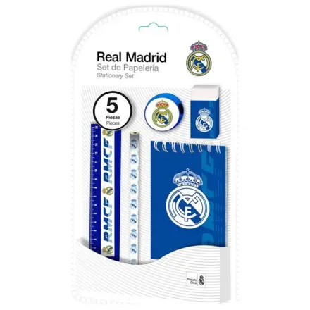 Real Madrid Emblem Set pisarniških potrebščin, 5-delni fotografija izdelka
