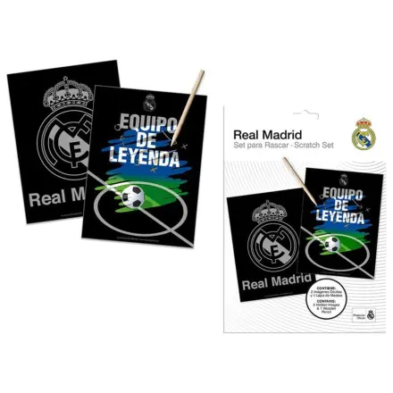 Real Madrid Hala Scratch Art komplet fotografija izdelka
