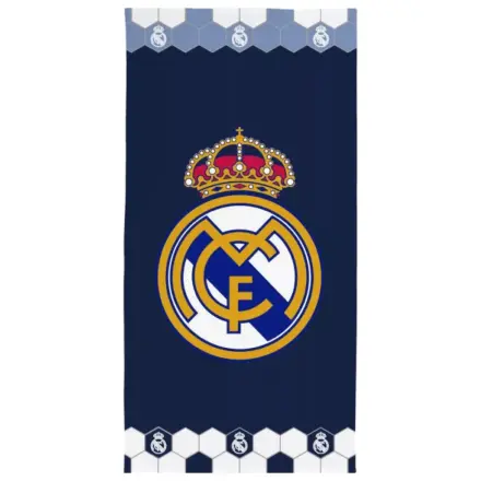 Real Madrid Hexa Design brisača 70x140cm fotografija izdelka