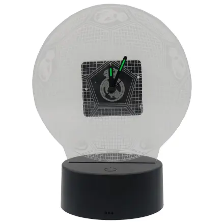 Real Madrid LED ura iz metakrilata fotografija izdelka