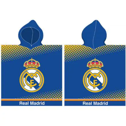 Real Madrid brisačni pončo s kapuco 55*110 cm fotografija izdelka