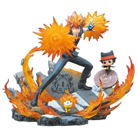 Reborn Smola Kip 1/6 Tsuna, Reborn & Natsu 37 cm fotografija izdelka