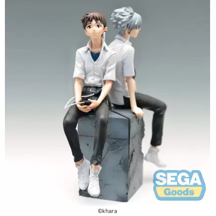 Rebuild of Evangelion Luminasta PVC kip Shinji & Kaworu Evangelion: New Theatrical Edition Shinji Ver. 17 cm fotografija izdelka