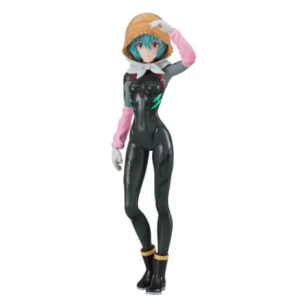 Rebuild of Evangelion Pop Up Parade PVC kip Rei Ayanami Tentative Name Farming Ver. 17 cm fotografija izdelka