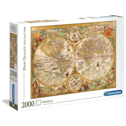 Old Map Ancient sestavljanka z 2000 kosi fotografija izdelka
