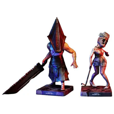 Return to Silent Hill (2026) DefoStyle Figurice 2-paket Pyramid Head 20 cm & Bubble Head Nurse 17 cm fotografija izdelka