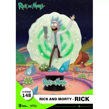 Rick & Morty D-Stage PVC Diorama Rick 14 cm fotografija izdelka