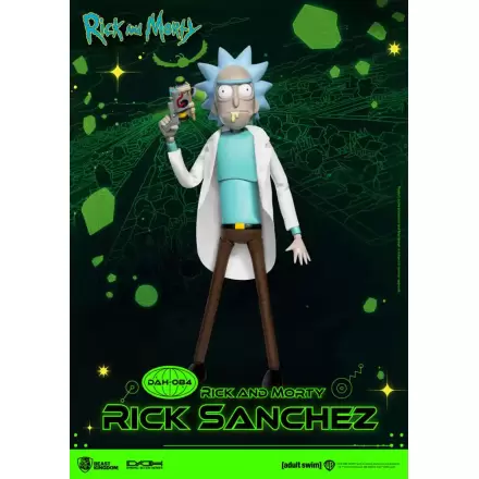 Rick and Morty Dinamični 8ction Heroes Akcijska Figura 1/9 Rick Sanchez 23 cm termékfotója