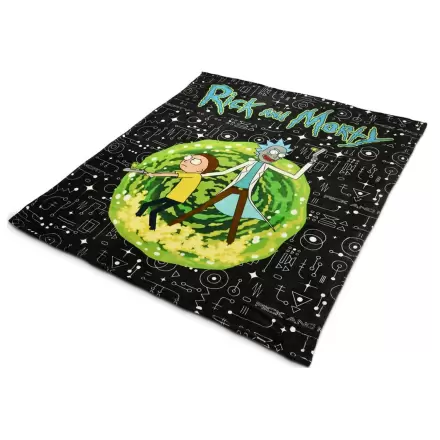 Rick and Morty Prijetna odeja Portal 180 x 200 cm fotografija izdelka